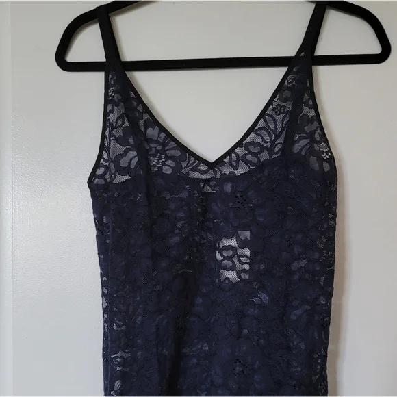 NWT Blue Babaton Halsmann Tank Sz S - Picture 4 of 16